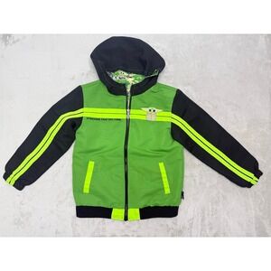 Star Wars the mandalorian reversible hooded jacket size 9/10
